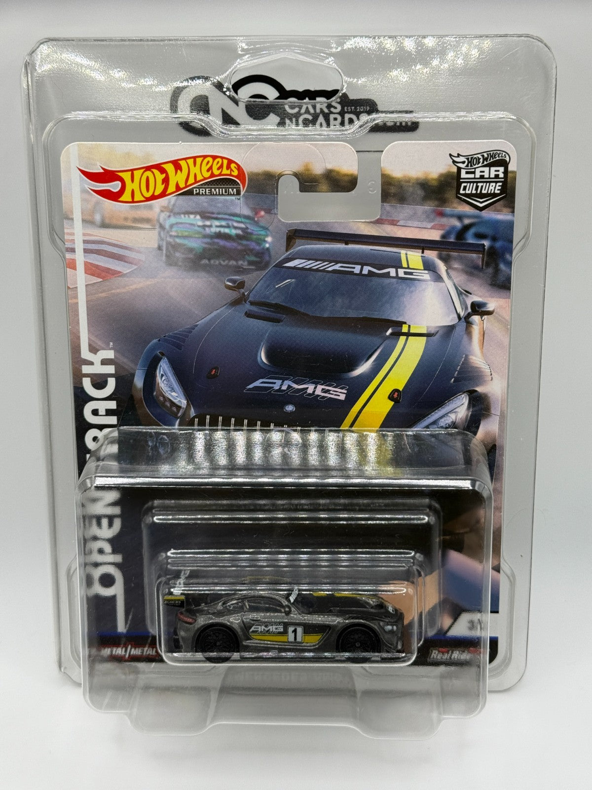 2019 Hot Wheels Premium Car Culture Open Track 3/5 '16 Mercedes-AMG GT3