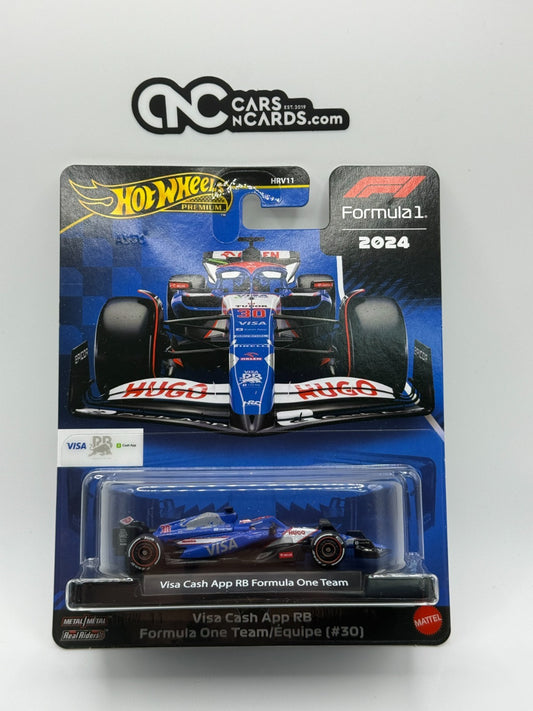 2025 Hot Wheels Premium F1 Formula 1 2024 Visa Cash App RB Formula One Team #30