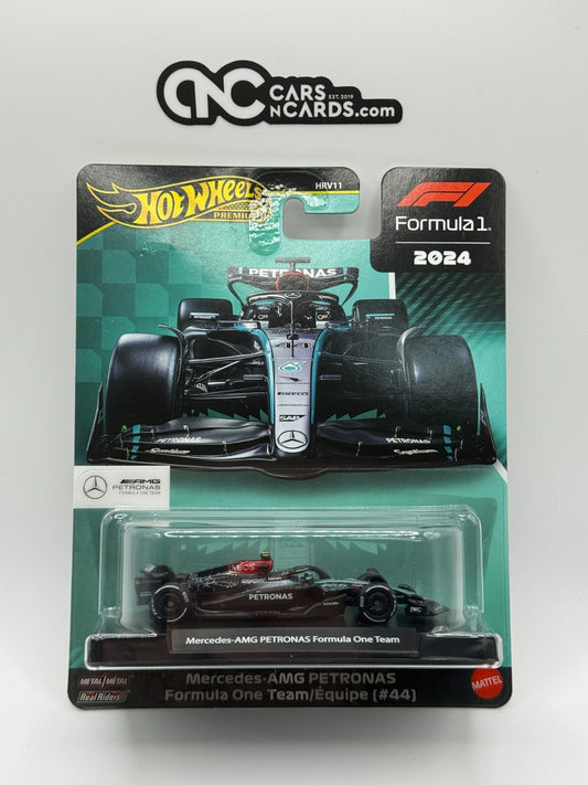 2025 Hot Wheels Premium F1 Formula 1 2024 Mercedes-AMG Formula One Team (#44)