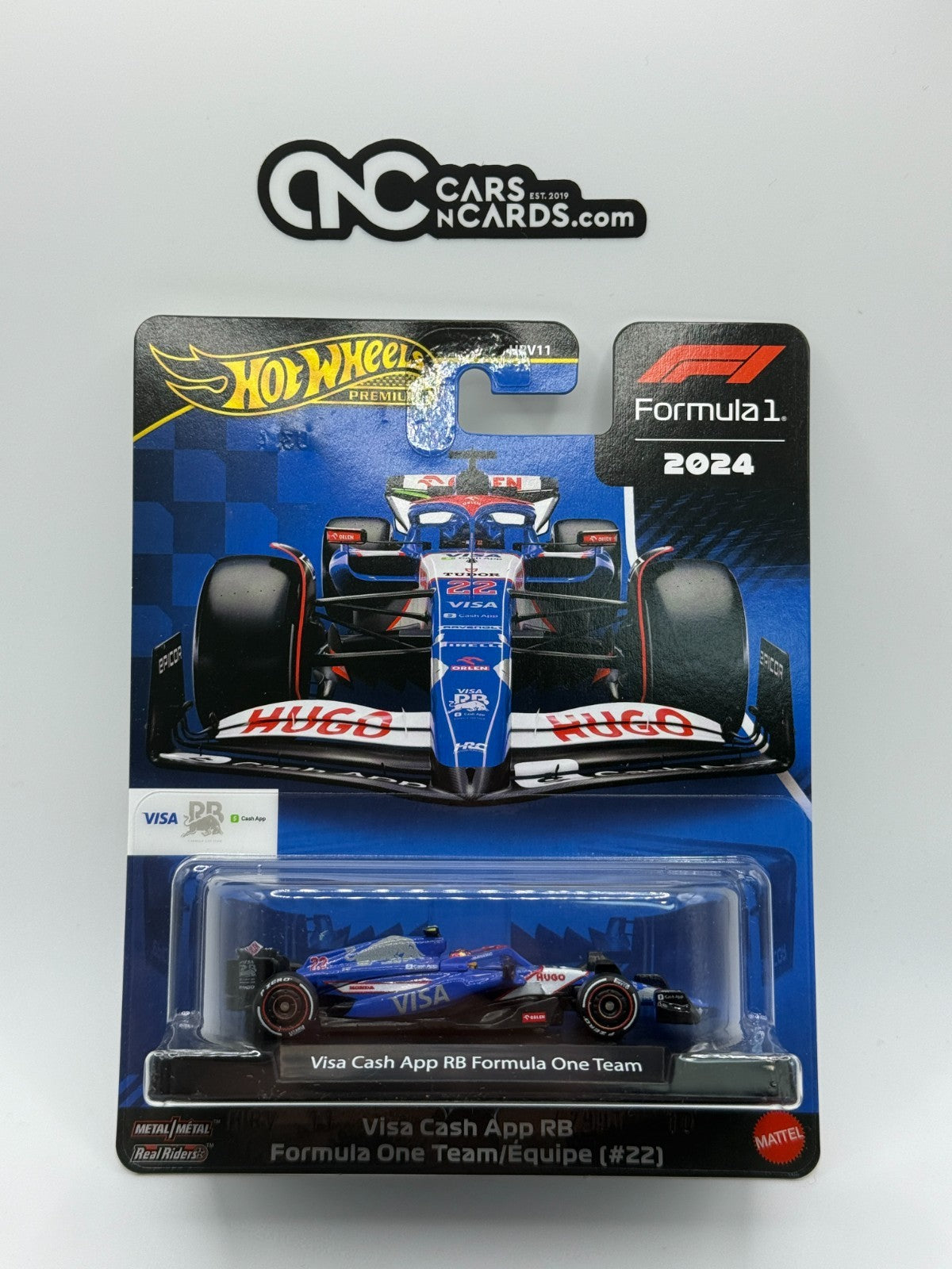 2025 Hot Wheels Premium F1 Formula 1 2024 Visa Cash App RB Formula One Team #22