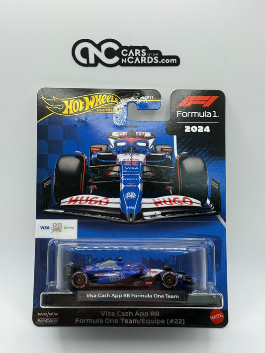 2025 Hot Wheels Premium F1 Formula 1 2024 Visa Cash App RB Formula One Team #22