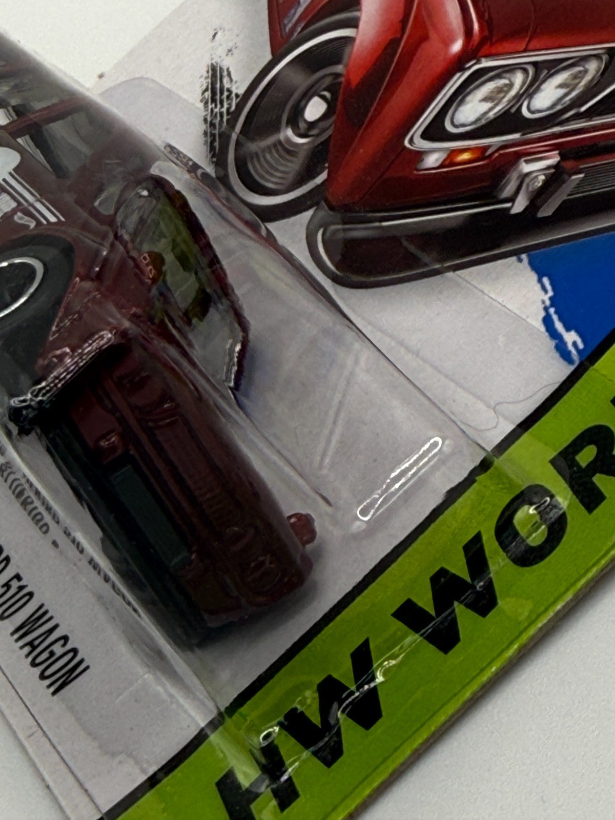 2014 Hot Wheels HW Workshop Datsun Bluebird 510 Super Treasure Hunt W/Protector