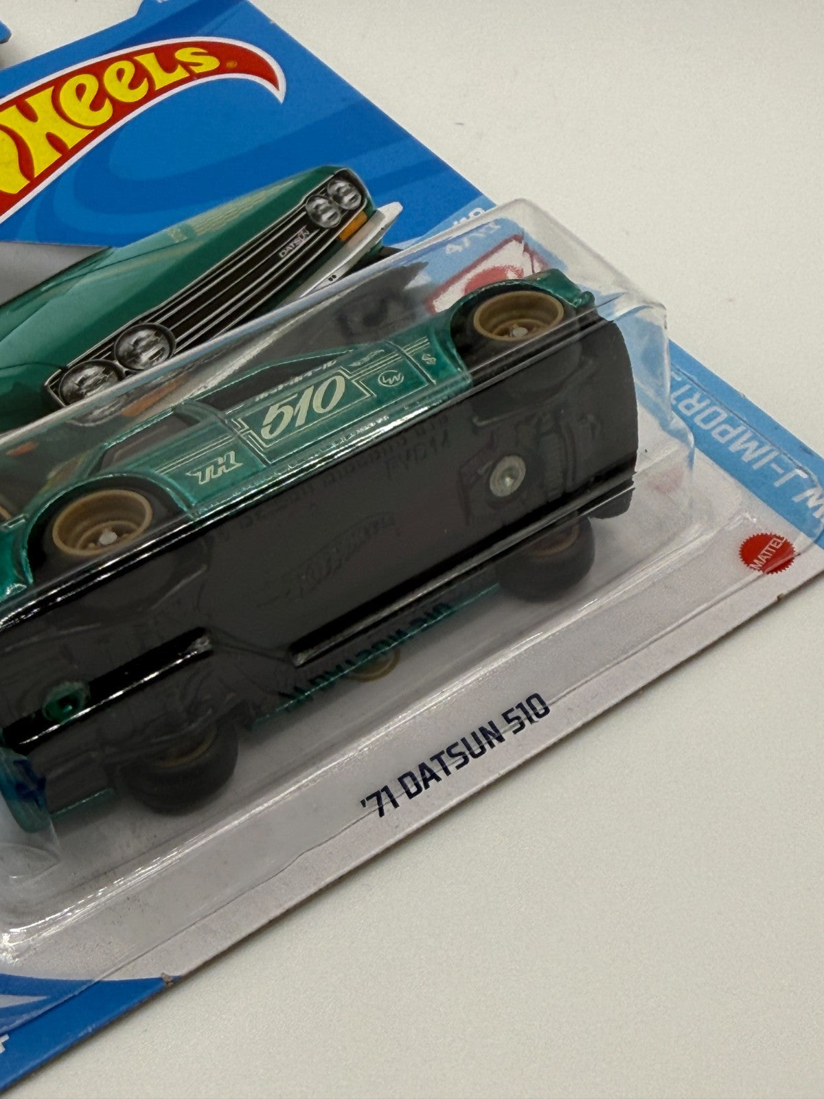 2021 Hot Wheels HW J-Imports 4/10 '71 Datsun 510 Super Treasure Hunt W/Protector