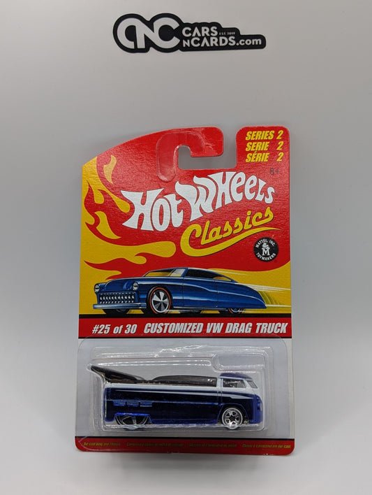 2006 Hot Wheels Classics Series 2 Customized VW Drag Truck Spectraflame Blue