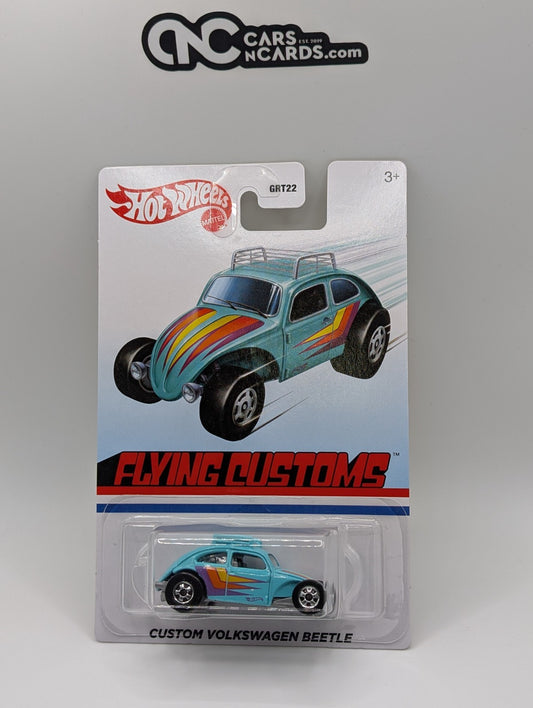 2021 Hot Wheels Flying Customs Custom Volkswagen Beetle Blue
