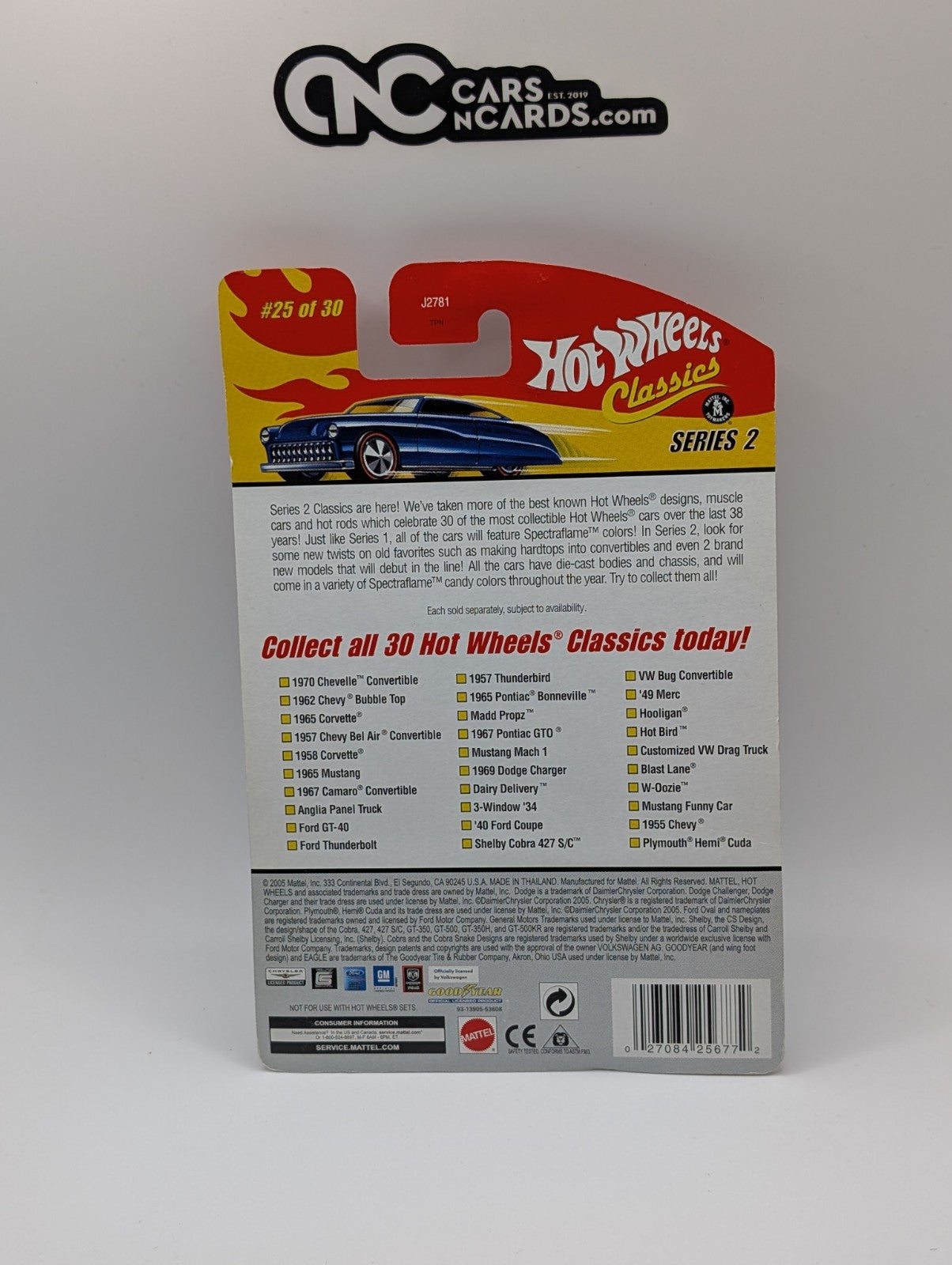 2006 Hot Wheels Classics Series 2 Customized VW Drag Truck Spectraflame Aqua