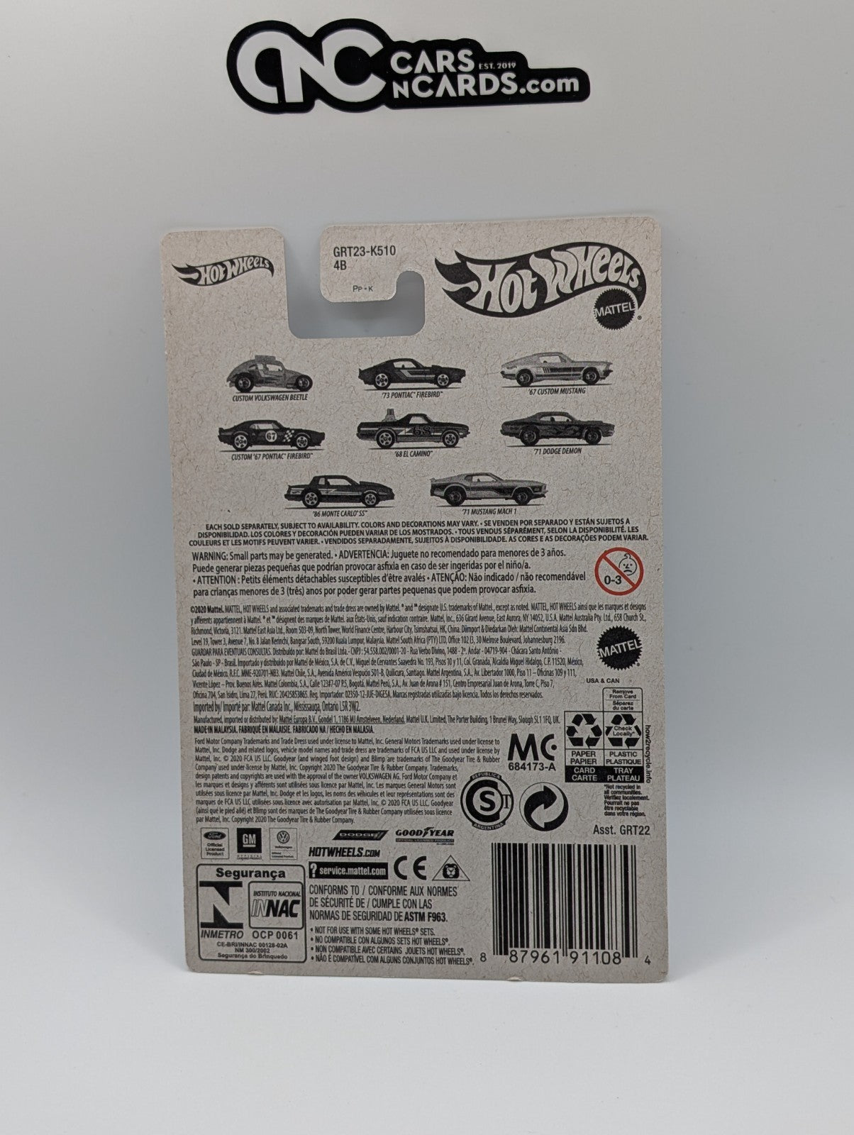 2021 Hot Wheels Flying Customs Custom Volkswagen Beetle Blue