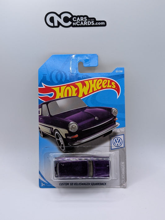 2019 Hot Wheels Volkswagen 4/10 Custom '69 VW Squareback ERROR 137/250