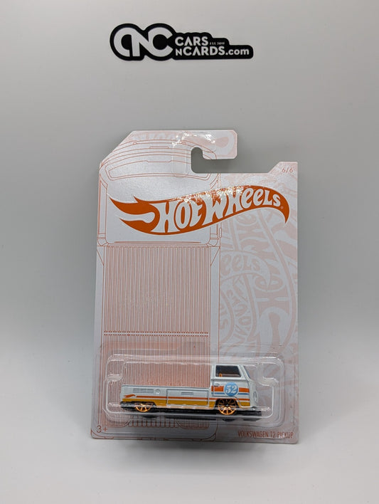 2020 Hot Wheels Volkswagen T2 Pickup Pearl and Chrome Series 6/6 GJW54