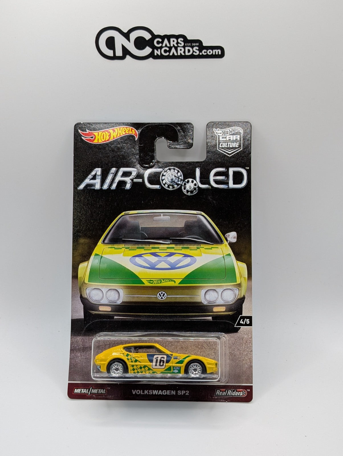 2017 Hot Wheels Car Culture Volkswagen SP2 Air-Cooled 4/5 (Soft Corner)