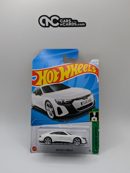 2024 Hot Wheels HW Green Speed 4/10 Audi RS E-Tron GT White 36/250
