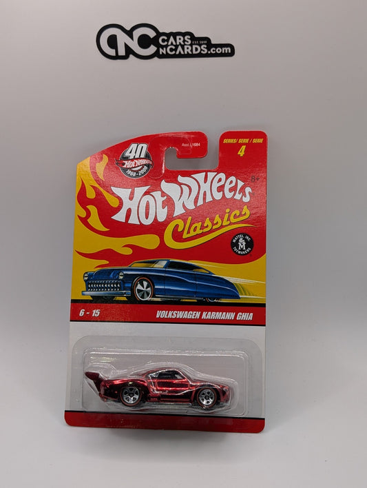 2008 Hot Wheels Classics Series 4 Volkswagen Karmann Ghia