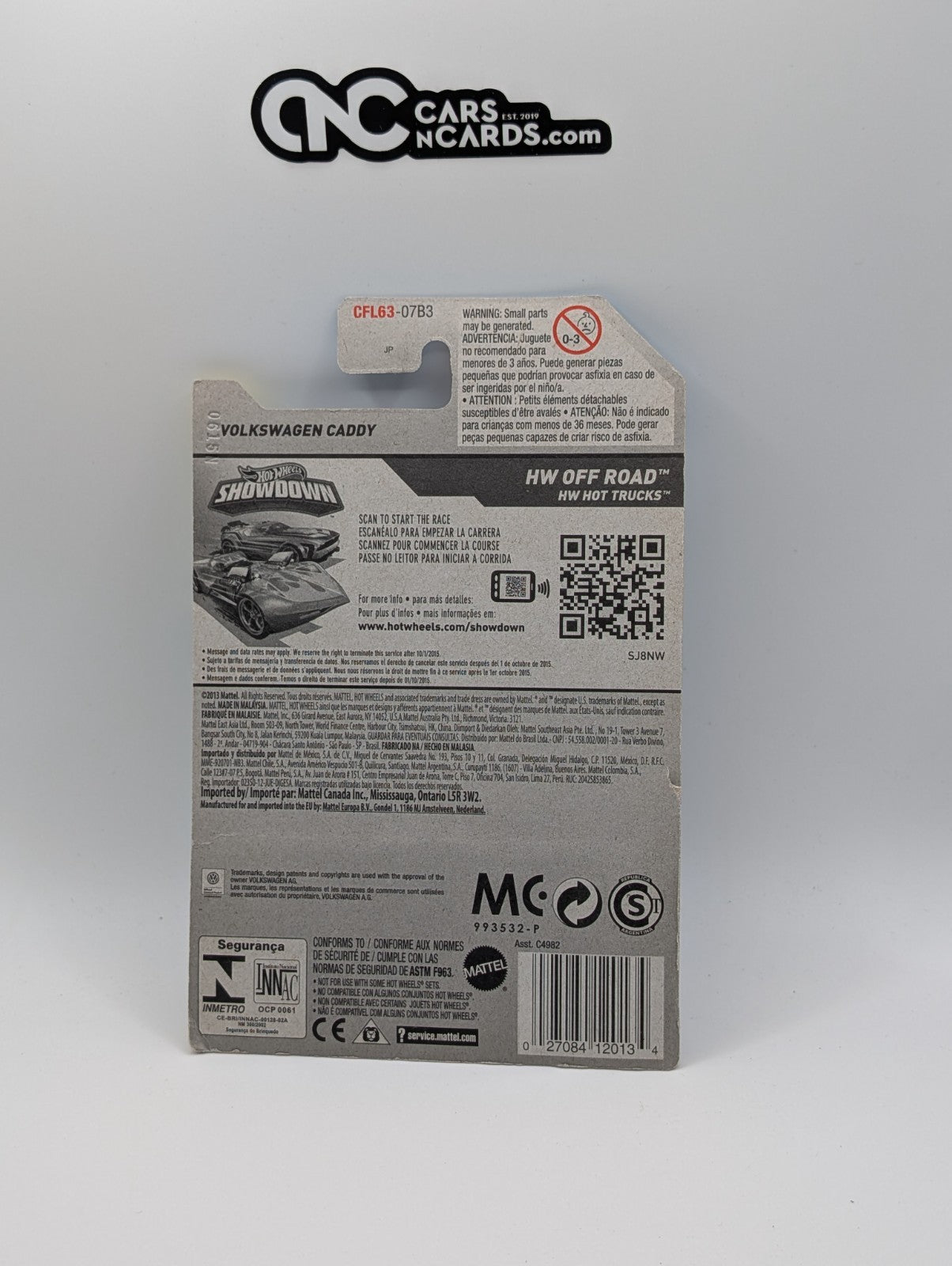 2015 Hot Wheels HW Off-Road Volkswagen Caddy Silver 124/250