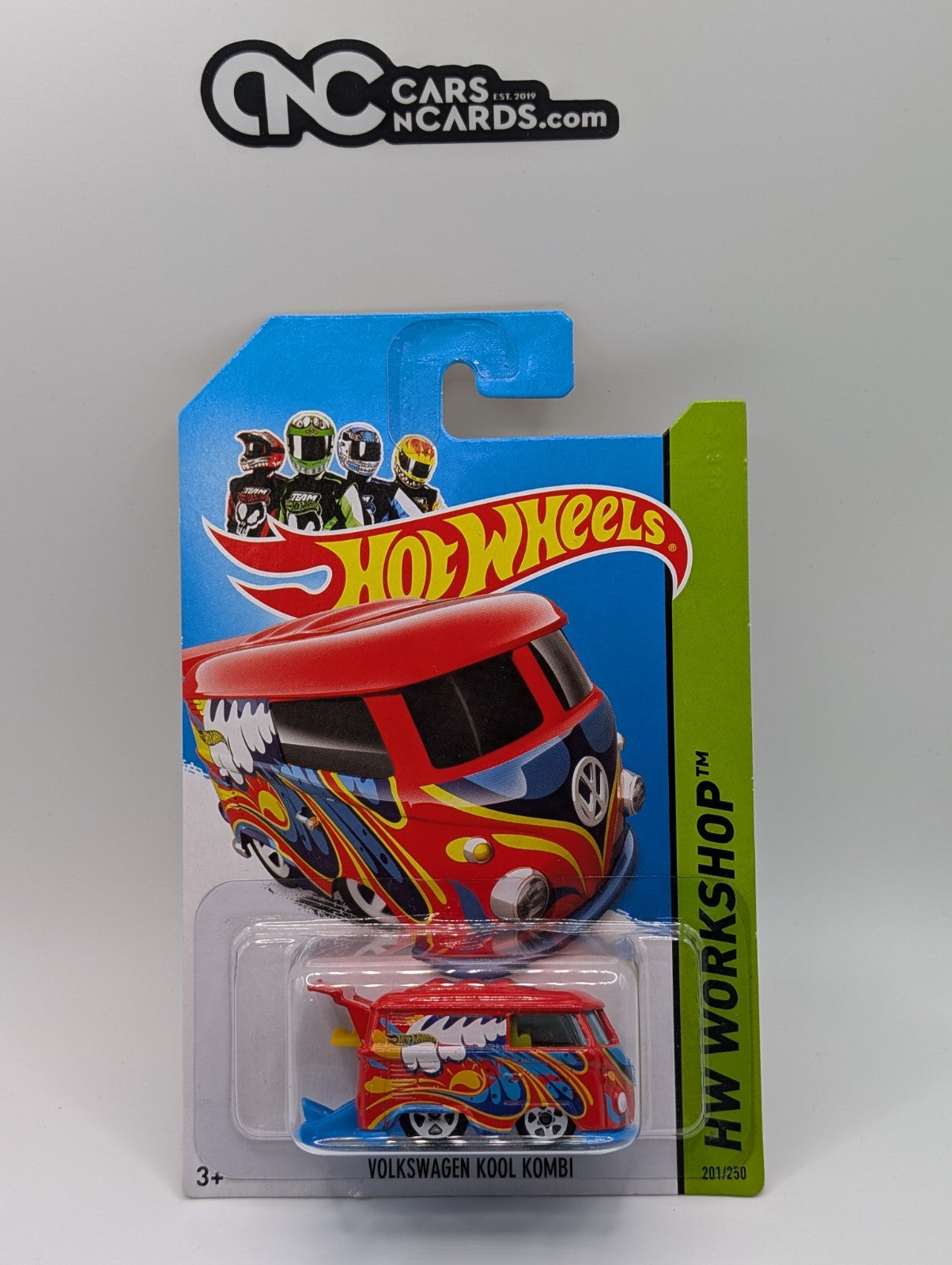 2014 Hot Wheels HW Workshop Volkswagen Kool Kombi Red 201/250