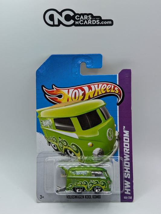 2013 Hot Wheels HW Showroom Hot Trucks Volkswagen Kool Kombi Green 169/250