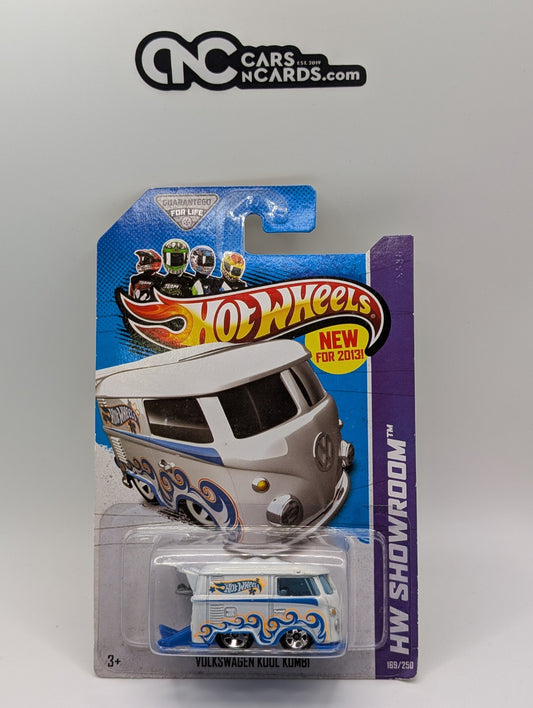 2013 Hot Wheels HW Showroom Volkswagen Kool Kombi Pearl White 169/250