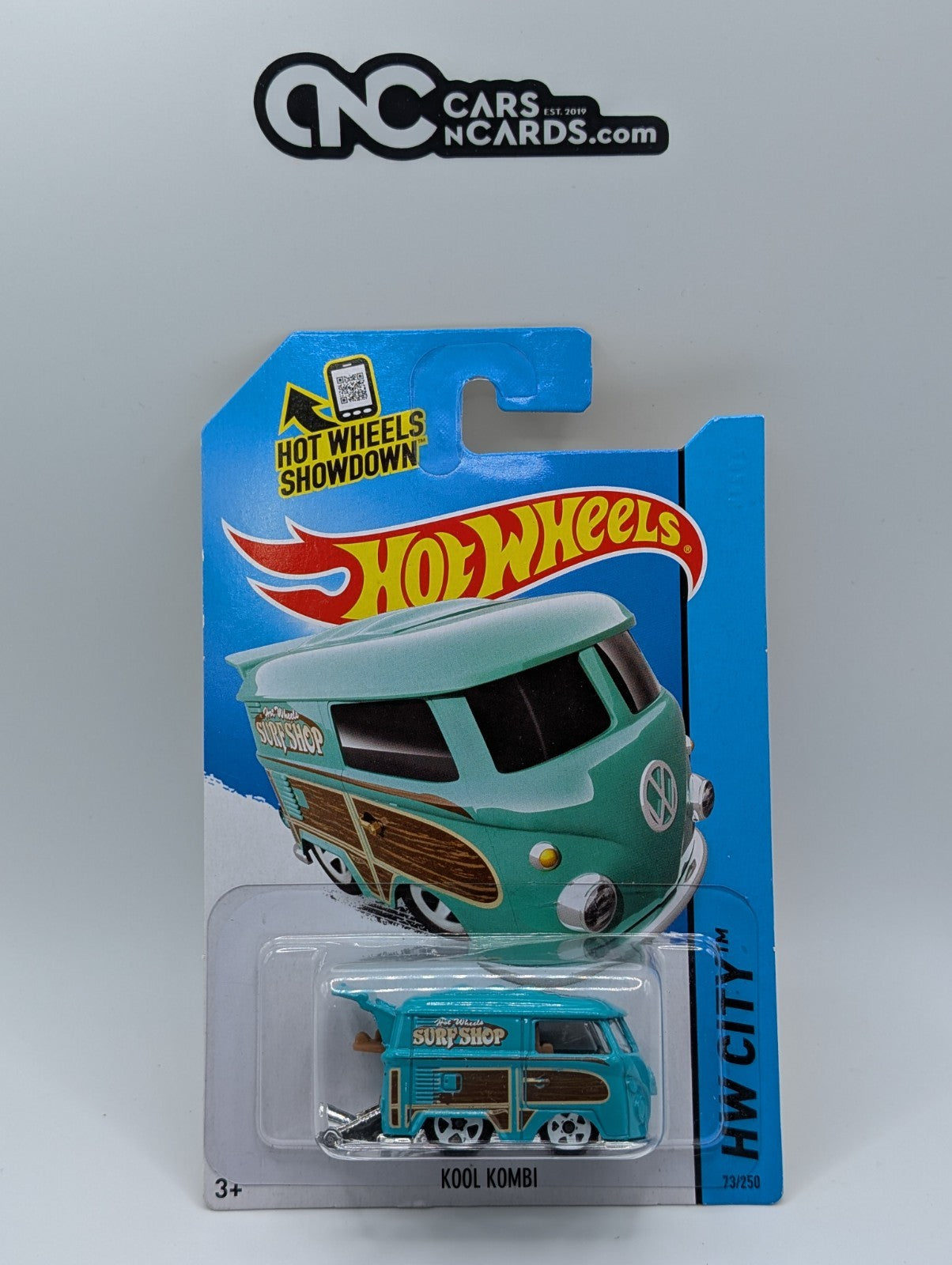 2013 Hot Wheels HW City Surf Patrol Volkswagen Kool Kombi Turquoise 73/250