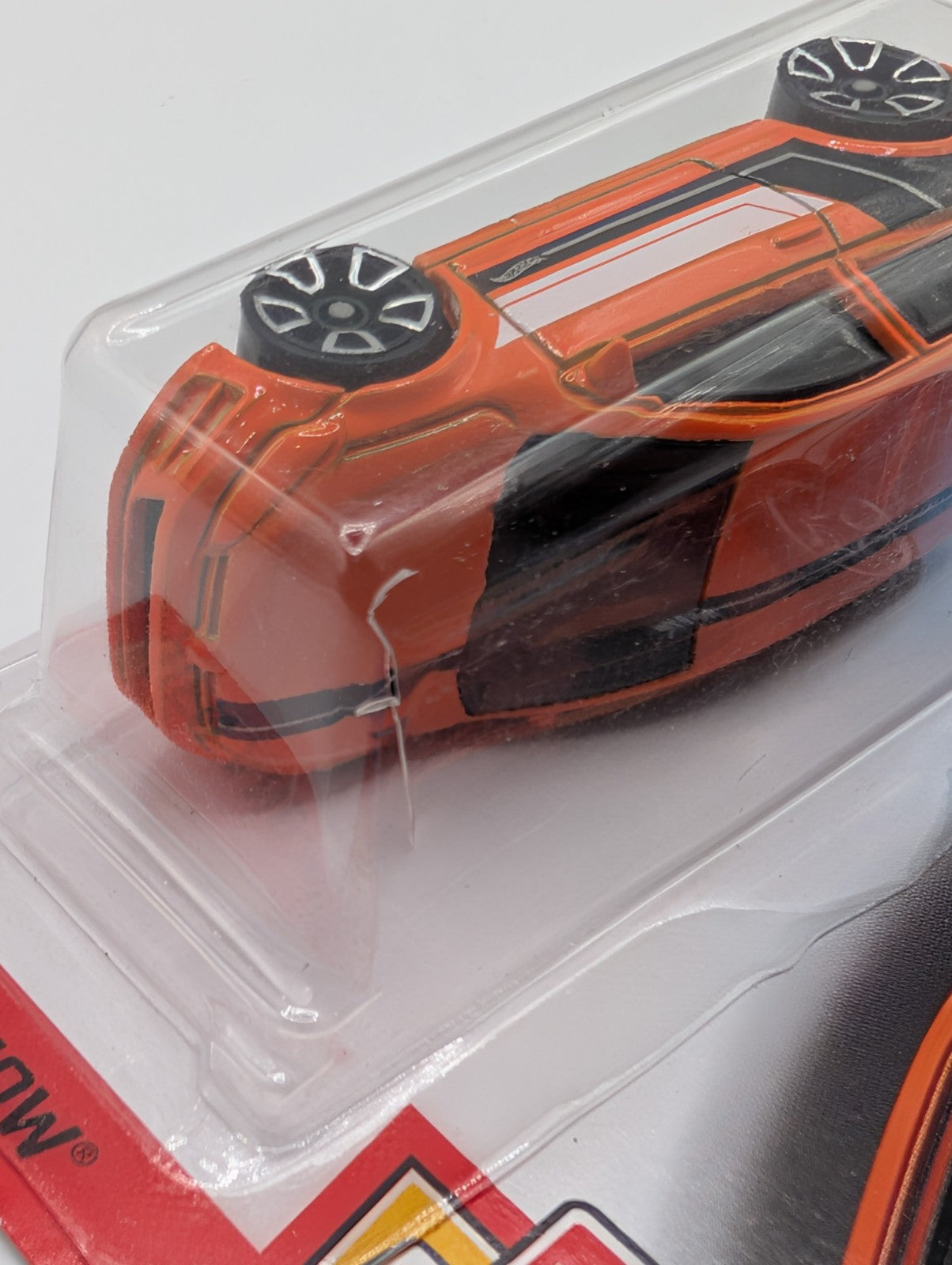 2018 Hot Wheels Then And Now Volkswagen Golf MK7 Orange 21/365 (Cracked Blister)