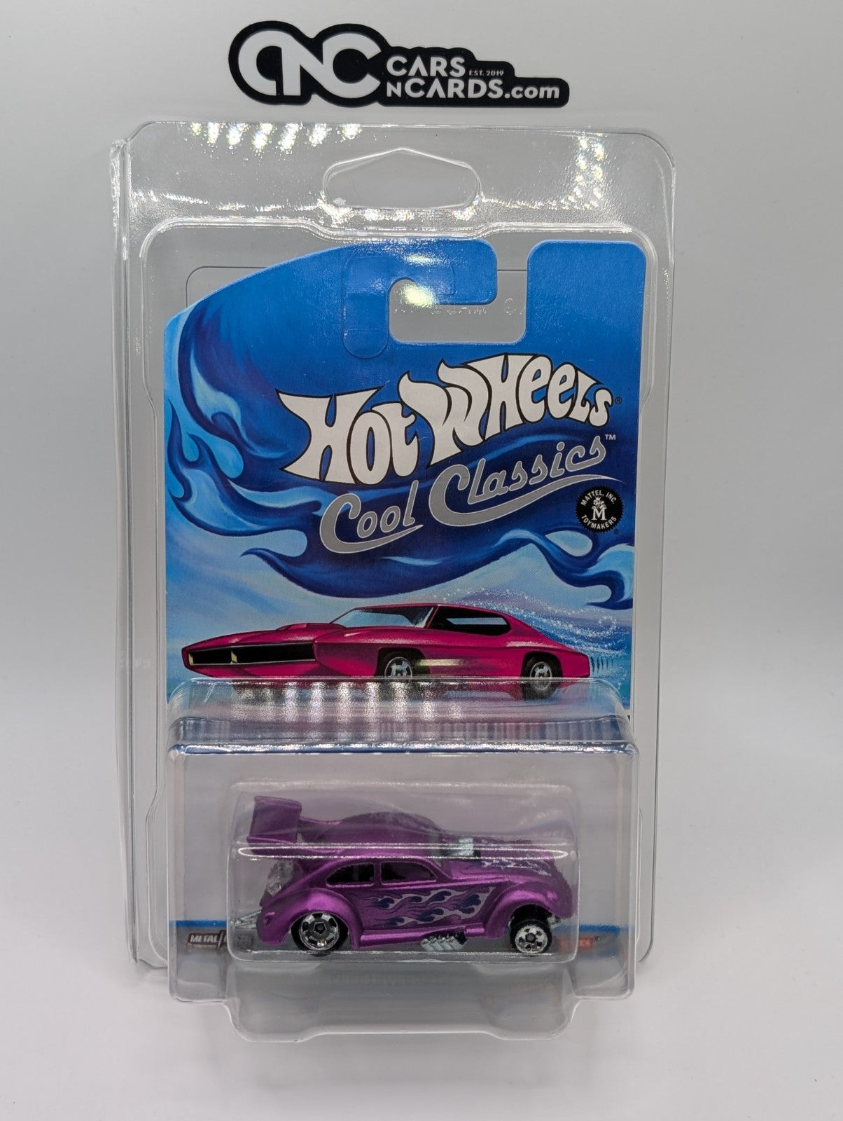 2014 Hot Wheels Cool Classics 19/30 Volkswagen Drag Beetle Spectrafrost Purple