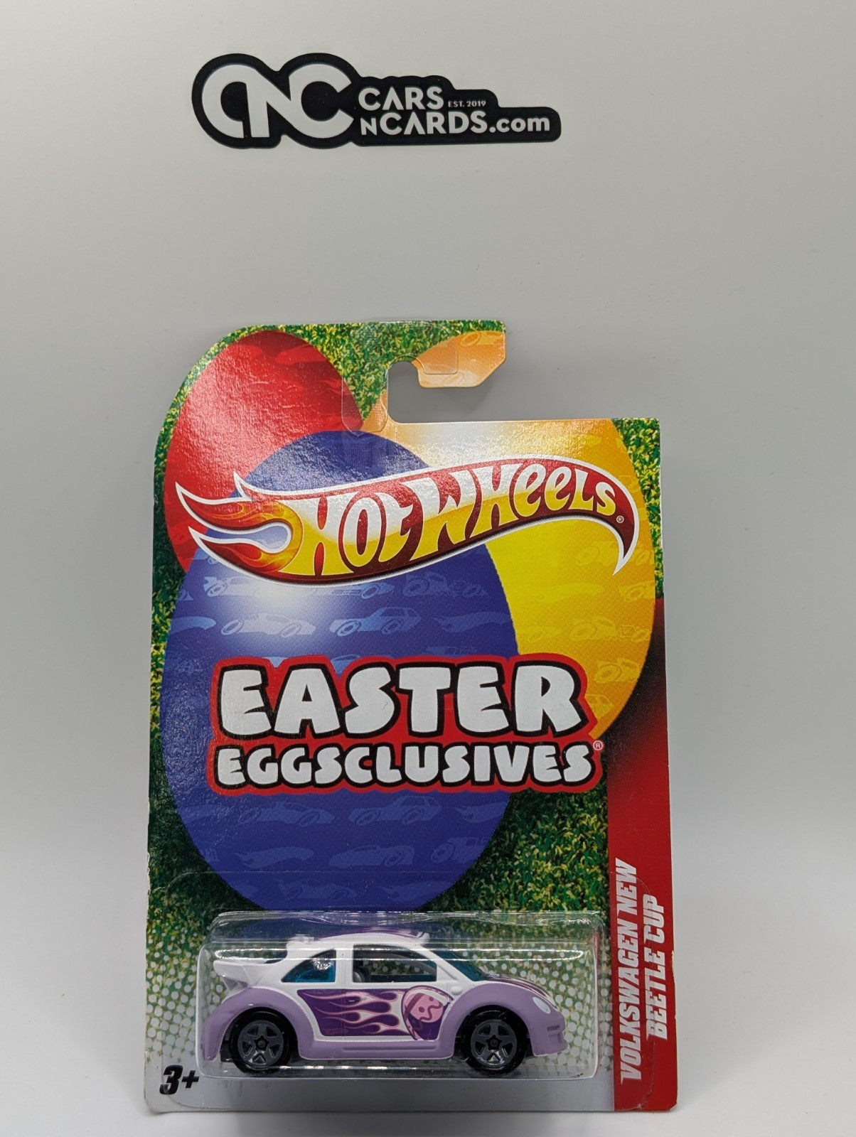 2011 Hot Wheels Easter Eggsclusives Volkswagen Beetle Cup White