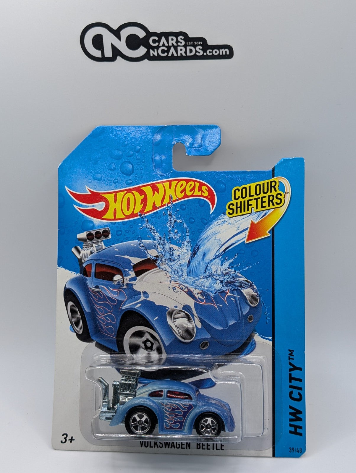 2014 Hot Wheels Color Shifters Volkswagen Beetle HW City 39/48