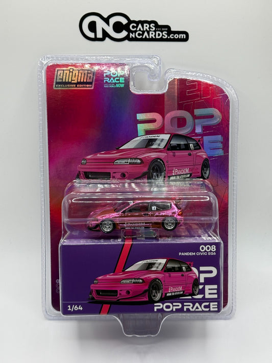 POPRACE Pandem Civic EG6 Pink Enigma Exclusive 008 Blister Raw CHASE