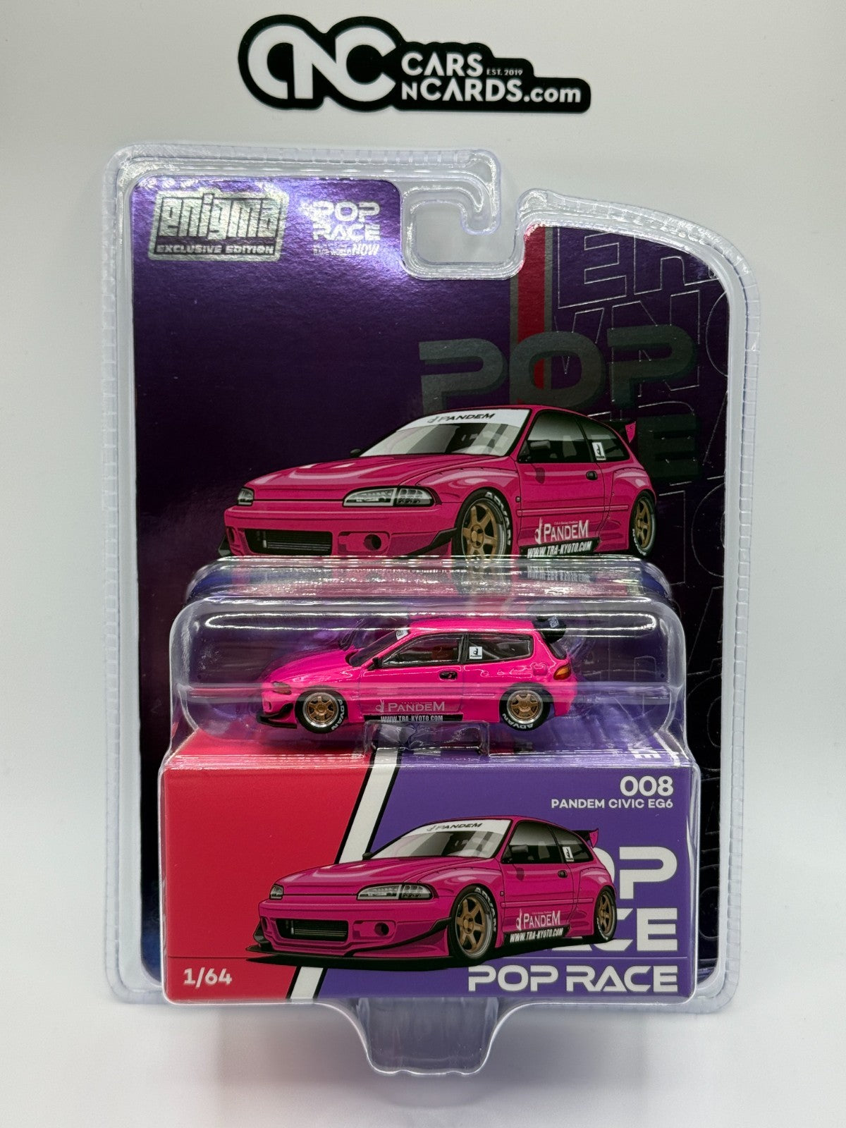 POPRACE Pandem Civic EG6 Pink Enigma Exclusive 008 Blister