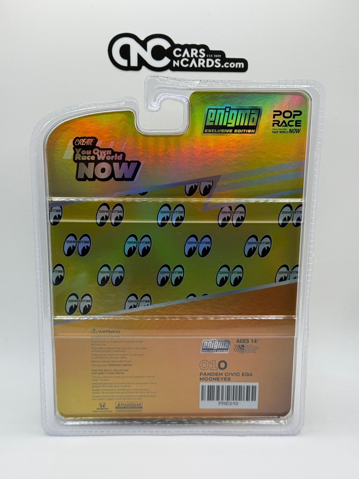POPRACE Pandem Civic EG6 Mooneyes Enigma Exclusive 010 Blister Raw CHASE