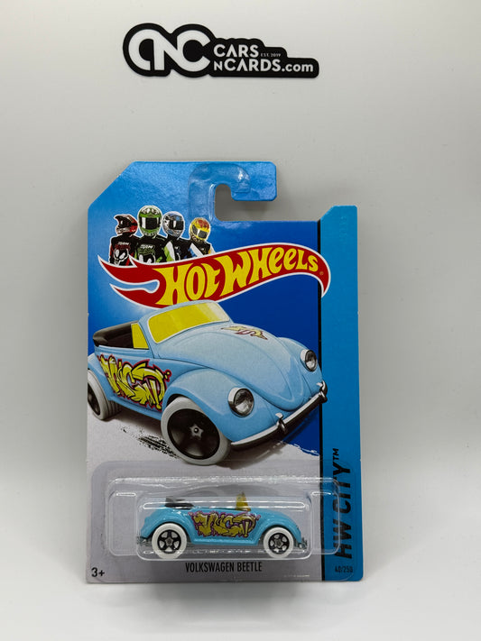 Hot Wheels HW City Volkswagen Beetle Blue Graffiti Rides 40/250