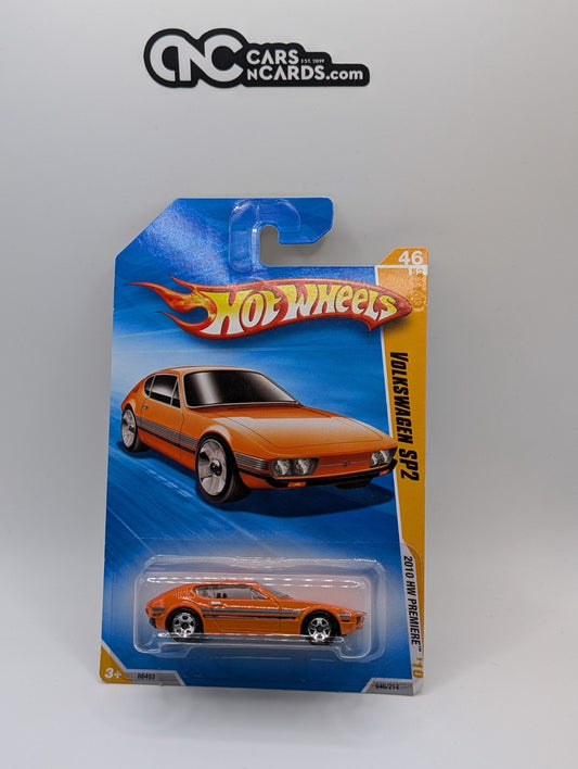 2010 Hot Wheels HW Premiere 46/52 Volkswagen SP2 Orange 46/214