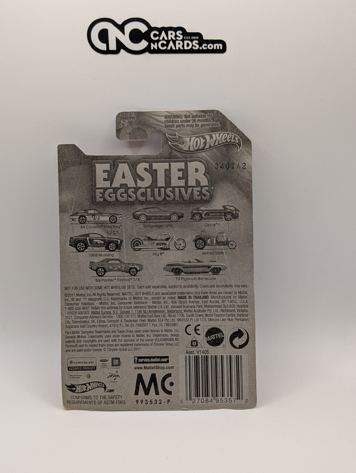 2012 Hot Wheels Easter Eggsclusives Volkswagen SP2