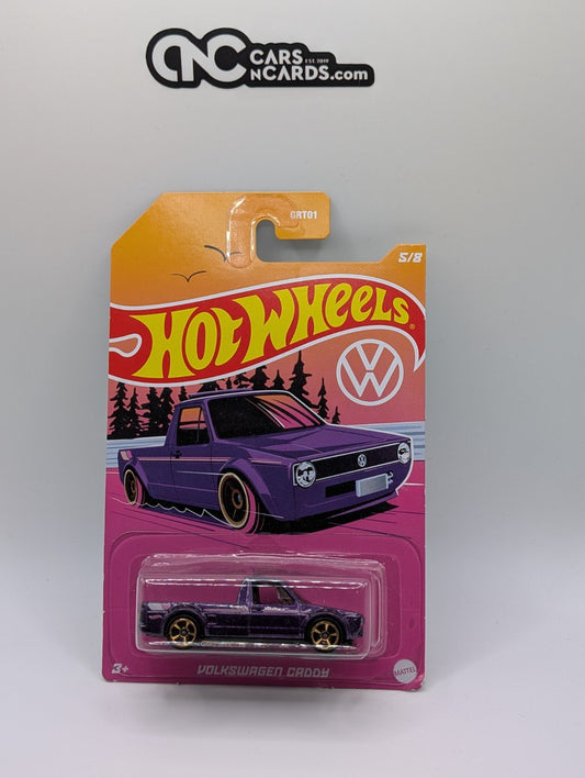 2022 Hot Wheels Volkswagen 5/8 Volkswagen Caddy Purple