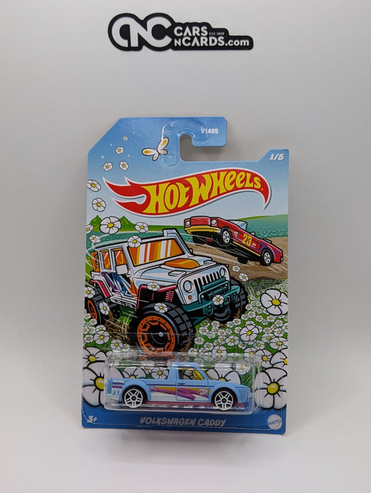 2023 Hot Wheels Spring 1/5 Volkswagen Caddy Blue