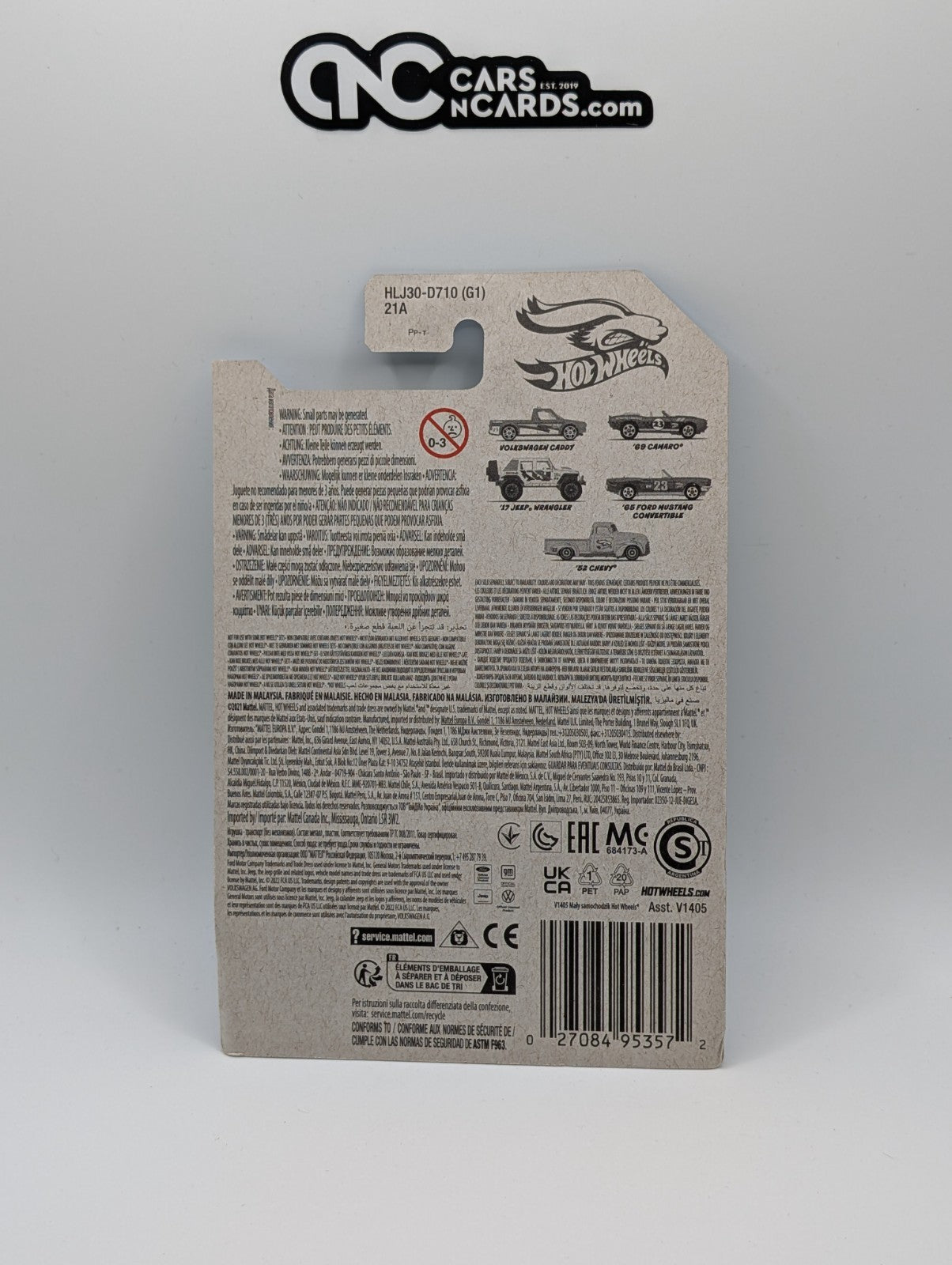 2023 Hot Wheels Spring 1/5 Volkswagen Caddy Blue