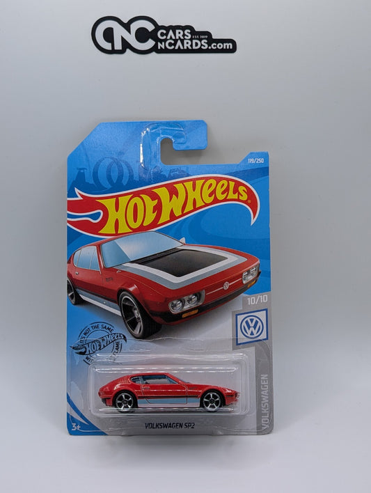 2019 Hot Wheels Volkswagen 10/10 Volkswagen SP2 Red 119/250