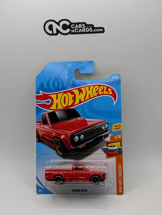 2018 Hot Wheels HW Hot Trucks 1/10 Mazda Repu Red 83/365