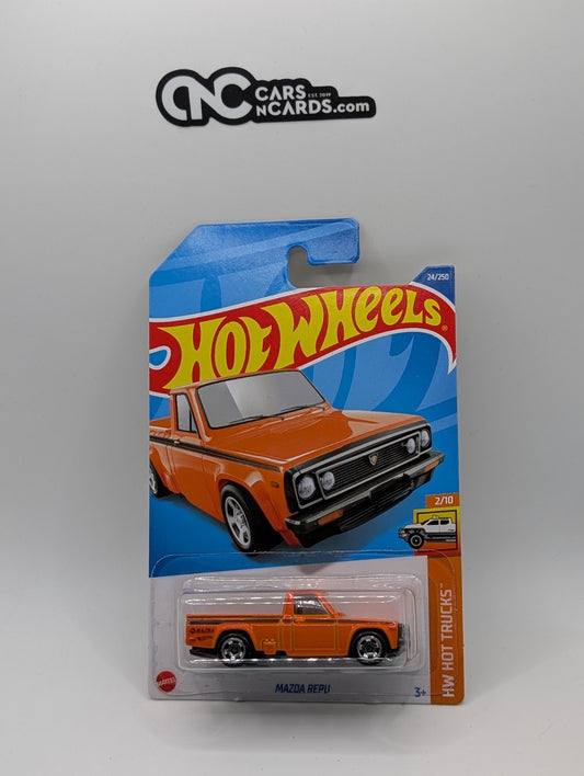 2022 Hot Wheels HW Hot Trucks 2/10 Mazda Repu Orange 24/250