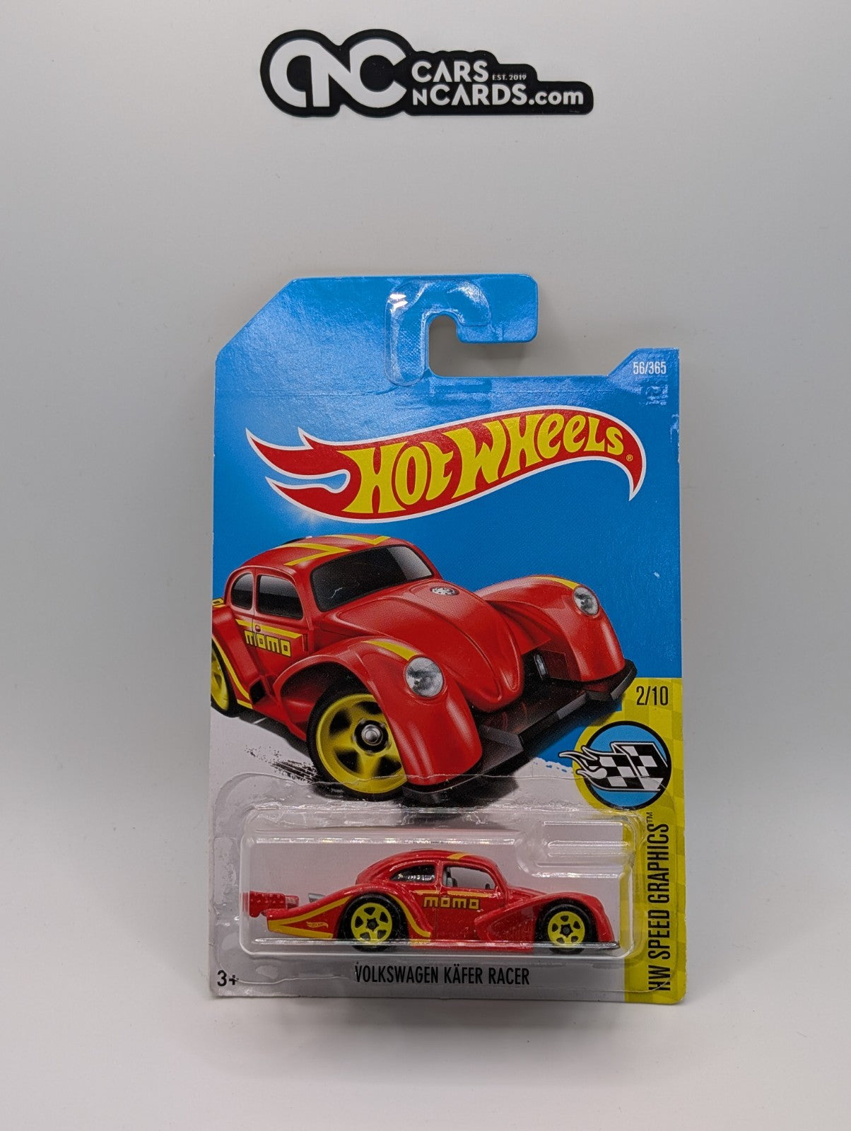 2017 Hot Wheels HW Speed Graphics 2/10 Volkswagen Kafer Racer Red MOMO 156/365