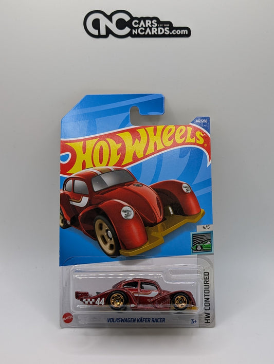 2022 Hot Wheels HW Contoured 5/5 Volkswagen Kafer Racer Red 142/250