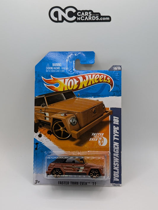 2011 Hot Wheels Faster Than Ever 10/10 Volkswagen Type 181 Orange 150/244