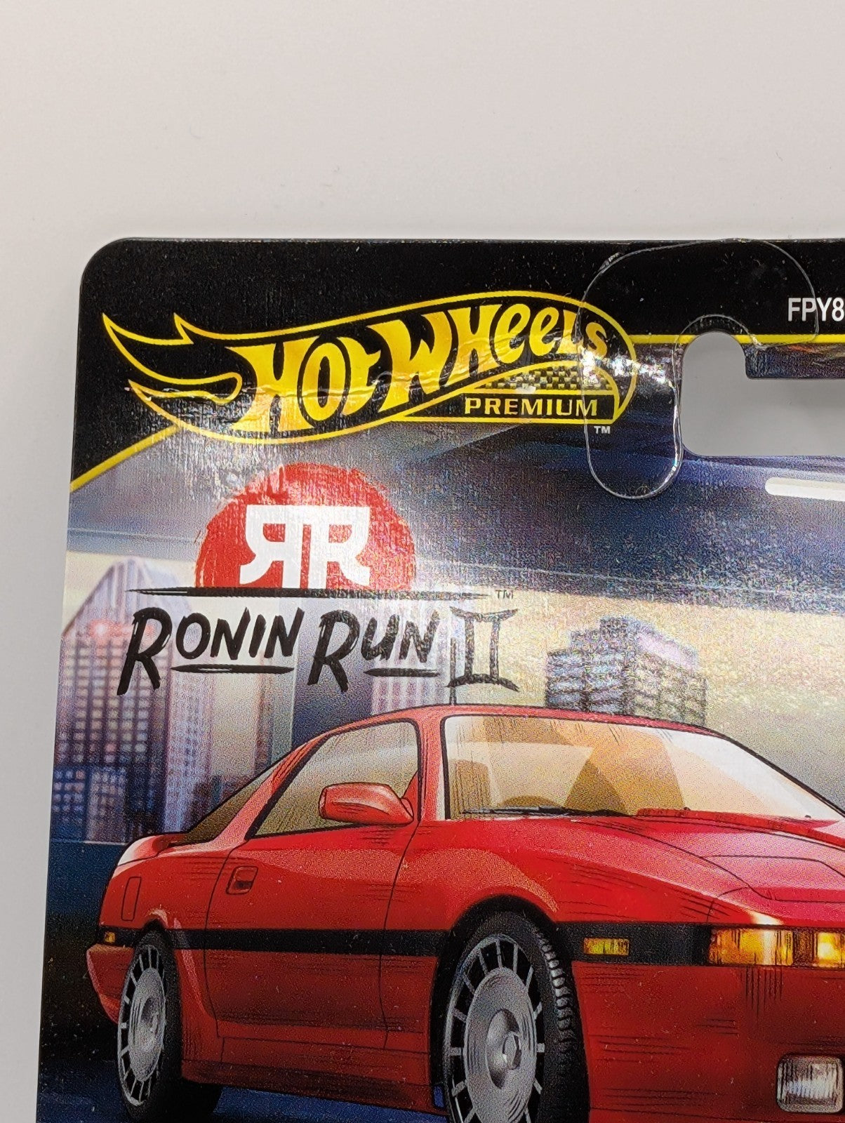 2025 Hot Wheels Premium Car Culture Ronin Run II 5/5 '89 Toyota Supra (Creased)