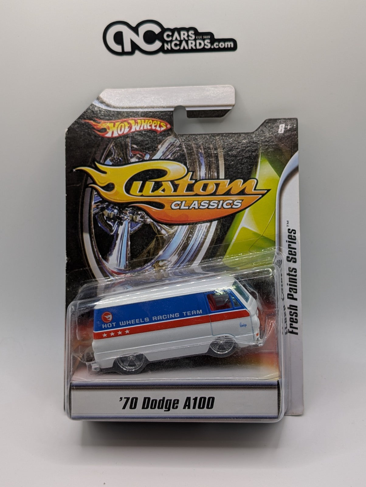 2008 Hot Wheels Custom Classics Fresh Paints Series '70 Dodge A100 White 1:50