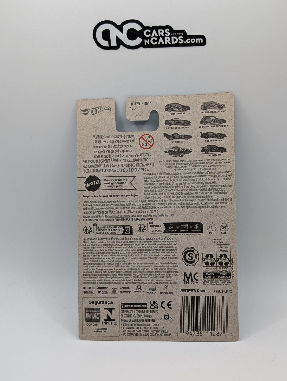 2024 Hot Wheels Neon Speeders 7/8 Rally Cat Yellow HLH79