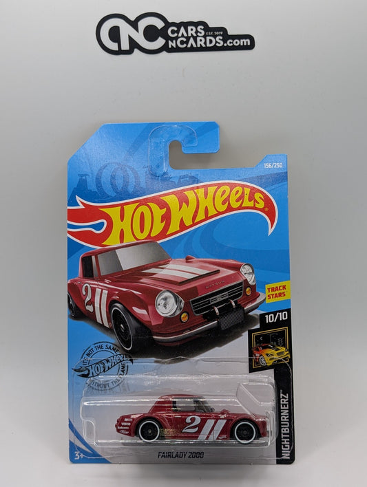 2019 Hot Wheels Nightburnerz 10/10 Fairlady 2000 Red 156/250