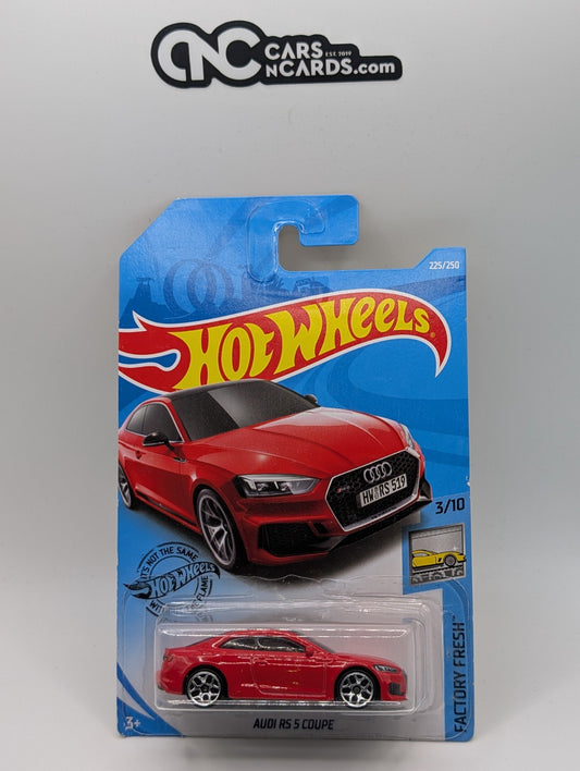 2019 Hot Wheels Factory Fresh 3/10 Audi RS 5 Coupe Red 225/250
