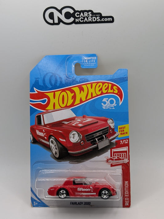 2018 Hot Wheels Red Edition 7/12 Fairlady 2000 Target Exclusive