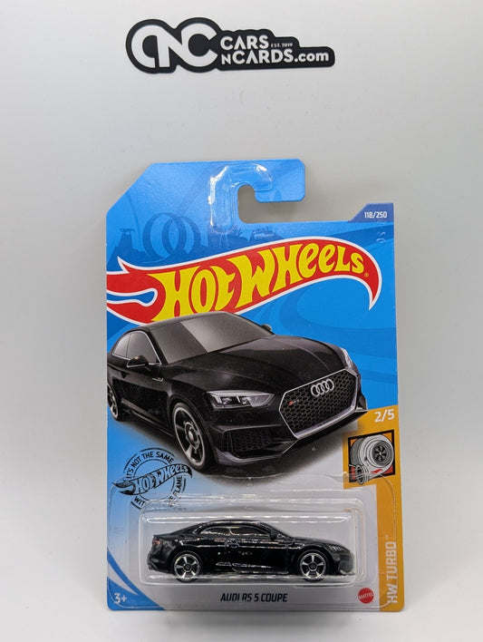 2020 Hot Wheels HW Turbo 2/5 Audi RS 5 Coupe Black 118/250