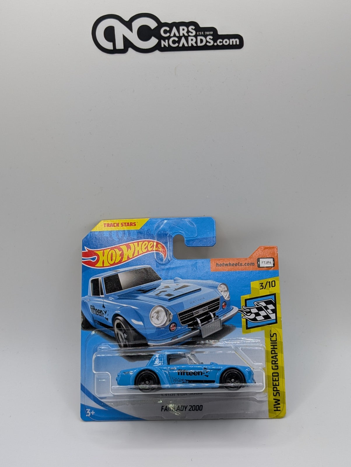 2018 Hot Wheels HW Speed Graphics 3/10 Fairlady 2000 Blue 55/365 Short Card