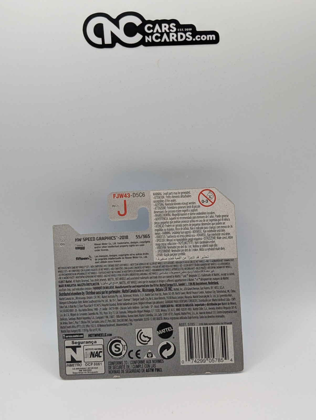 2018 Hot Wheels HW Speed Graphics 3/10 Fairlady 2000 Blue 55/365 Short Card