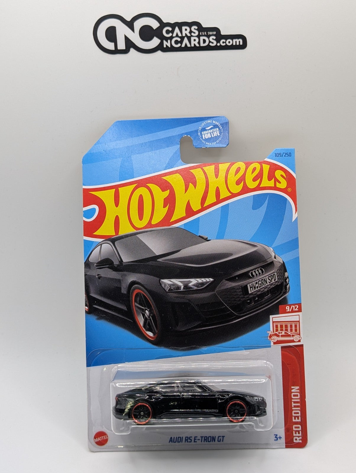 2023 Hot Wheels Red Edition 9/12 Audi RS e-tron GT 109/250 Target Exclusive